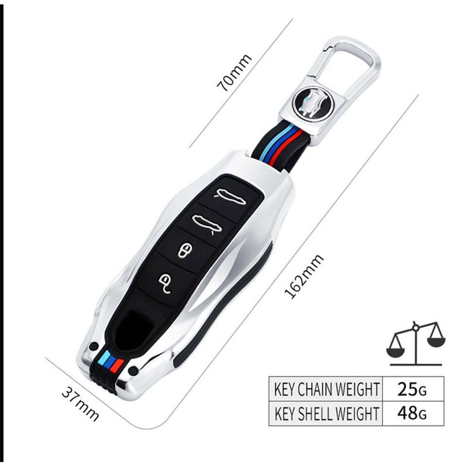 Bow Car Key Case Cover For Porsche Cayenne 958 911 Lepin 996 Macan Boxster  Panamera 997 944 924 Panamera 718 971 9YA Keychain - AliExpress